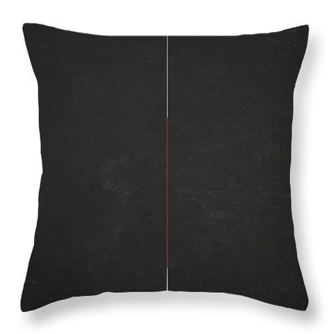 Blackboard Divided - Throw Pillow