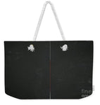 Blackboard Divided - Weekender Tote Bag