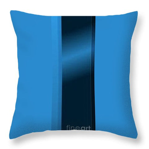 Blu Effect - Throw Pillow