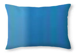 Blue Angular - Throw Pillow