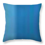 Blue Angular - Throw Pillow