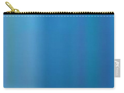 Blue Angular - Carry-All Pouch