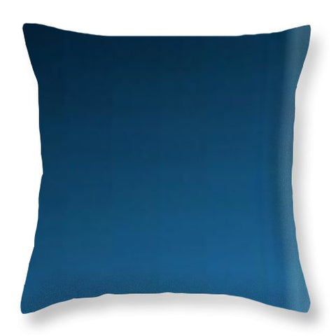 Blue Totem - Throw Pillow