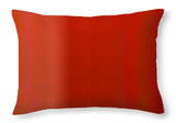 Red Angular - Throw Pillow