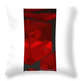 Red Cube - Throw Pillow