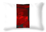 Red Cube - Throw Pillow