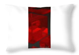 Red Cube - Throw Pillow