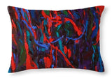 Red Panel - Throw Pillow