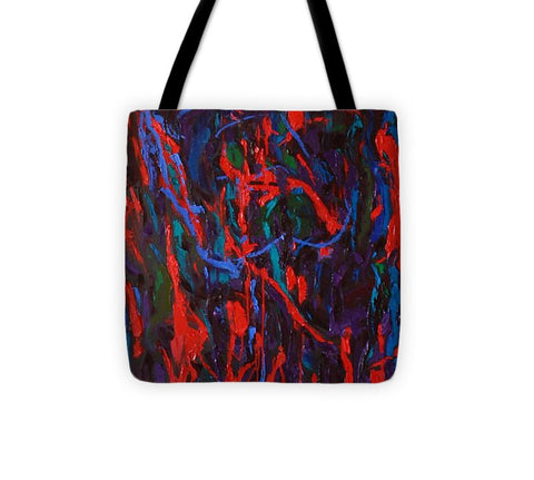 Red Panel - Tote Bag