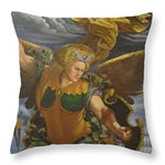 St Michael - Throw Pillow