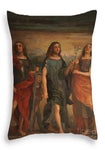 The Three Archangels - Throw Pillow