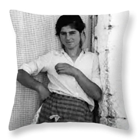 Women - Throw Pillow