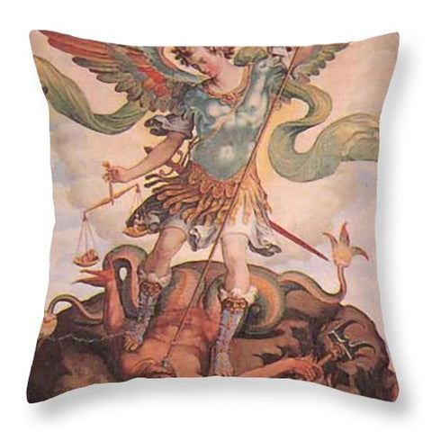 Saint Michael - Throw Pillow