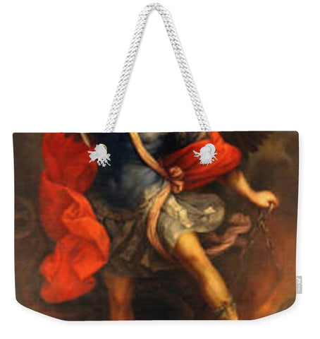 Saint Michael - Weekender Tote Bag