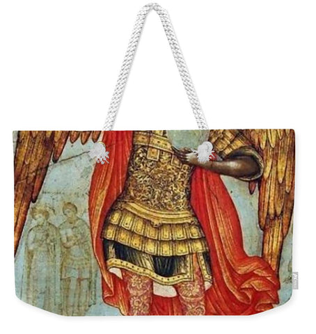 Saint Michael - Weekender Tote Bag