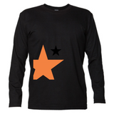 T-shirt Unisex Manica Lunga stellaarancio