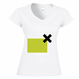 T-shirt Donna Scollo v XYellow