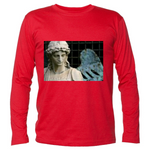 T-shirt Unisex Manica Lunga statua16