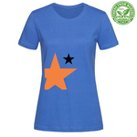 T-Shirt Woman Organic stellaarancio