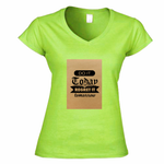 T-shirt Donna Scollo v motv1