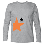 T-shirt Unisex Manica Lunga stellaarancio