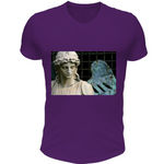 T-Shirt Scollo V statua16