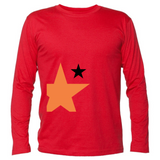 T-shirt Unisex Manica Lunga stellaarancio