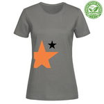 T-Shirt Woman Organic stellaarancio