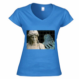 T-shirt Donna Scollo v statua16