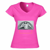 T-shirt Donna Scollo v angel12