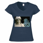 T-shirt Donna Scollo v statua16