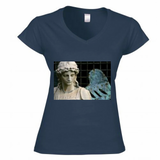 T-shirt Donna Scollo v statua16