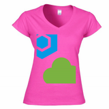 T-shirt Donna Scollo v modern3