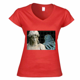 T-shirt Donna Scollo v statua16