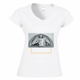 T-shirt Donna Scollo v angel12