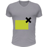 T-Shirt Scollo V XYellow