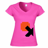 T-shirt Donna Scollo v modern