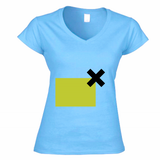 T-shirt Donna Scollo v XYellow