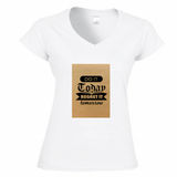 T-shirt Donna Scollo v motv1