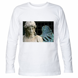 T-shirt Unisex Manica Lunga statua16