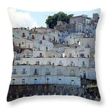 Monte S. Angelo - Throw Pillow