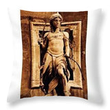 Statue - Throw Pillow