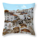 Monte S. Angelo - Throw Pillow