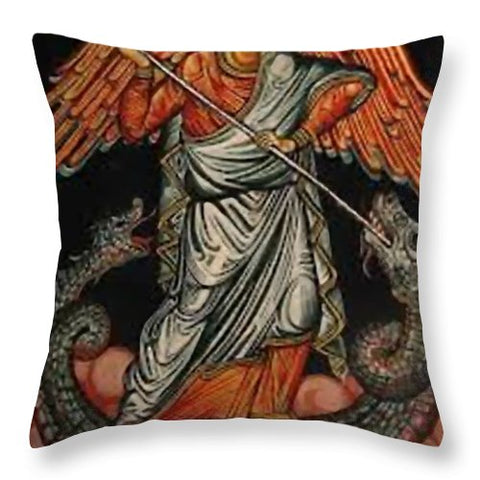 Saint Michael - Throw Pillow