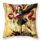 St. Michael - Throw Pillow