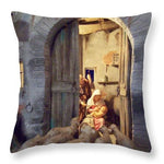 Adorring Sheep - Throw Pillow