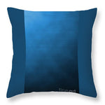 Blu Fabric - Throw Pillow