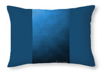 Blu Fabric - Throw Pillow