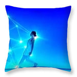 Blu Star 3 - Throw Pillow