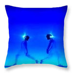 Blu Star 4 - Throw Pillow